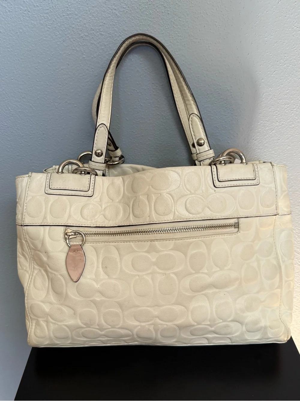 Vintage Coach Penelope Carryall Satchel Handbag